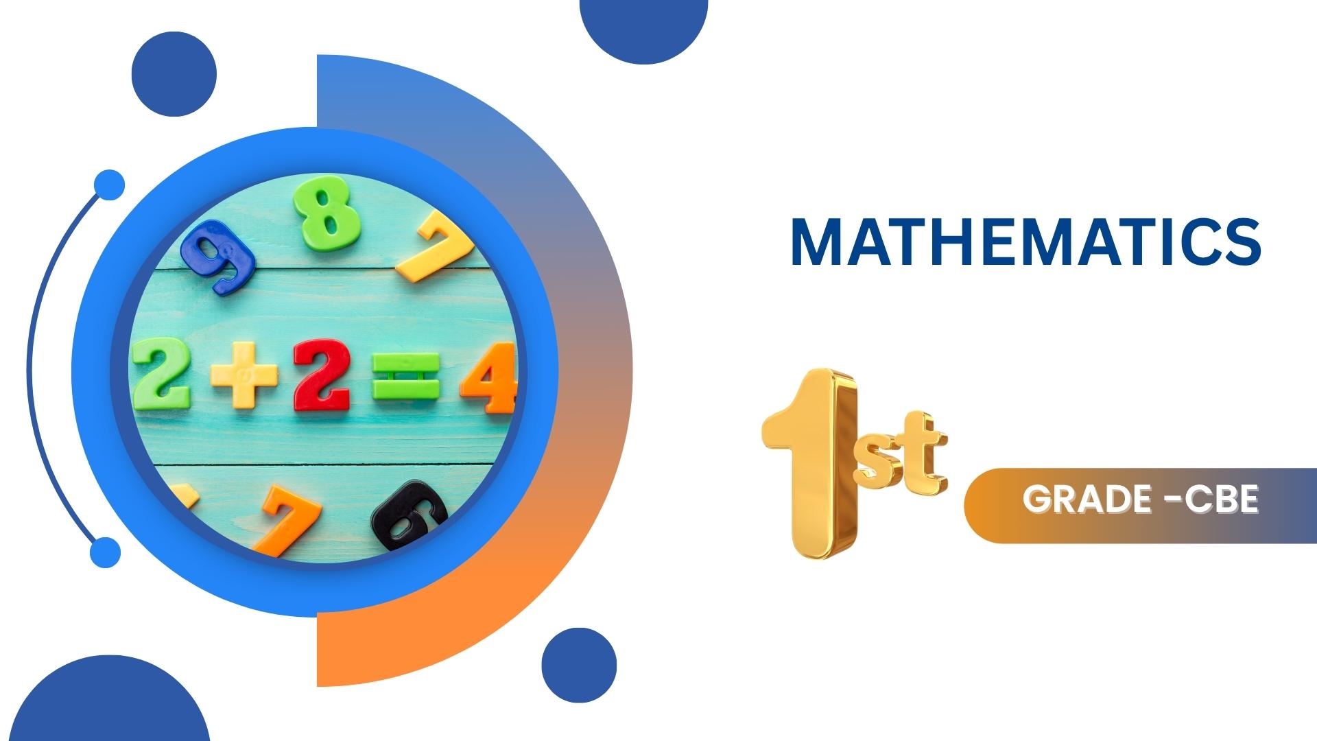 MATHEMATICS GRADE 1 CBE